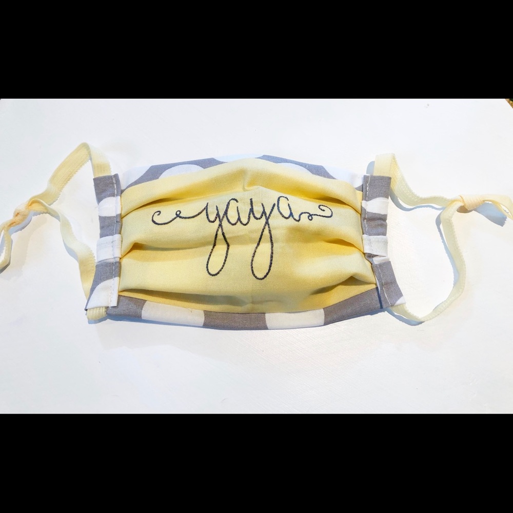 Personalized Fabric Face mask